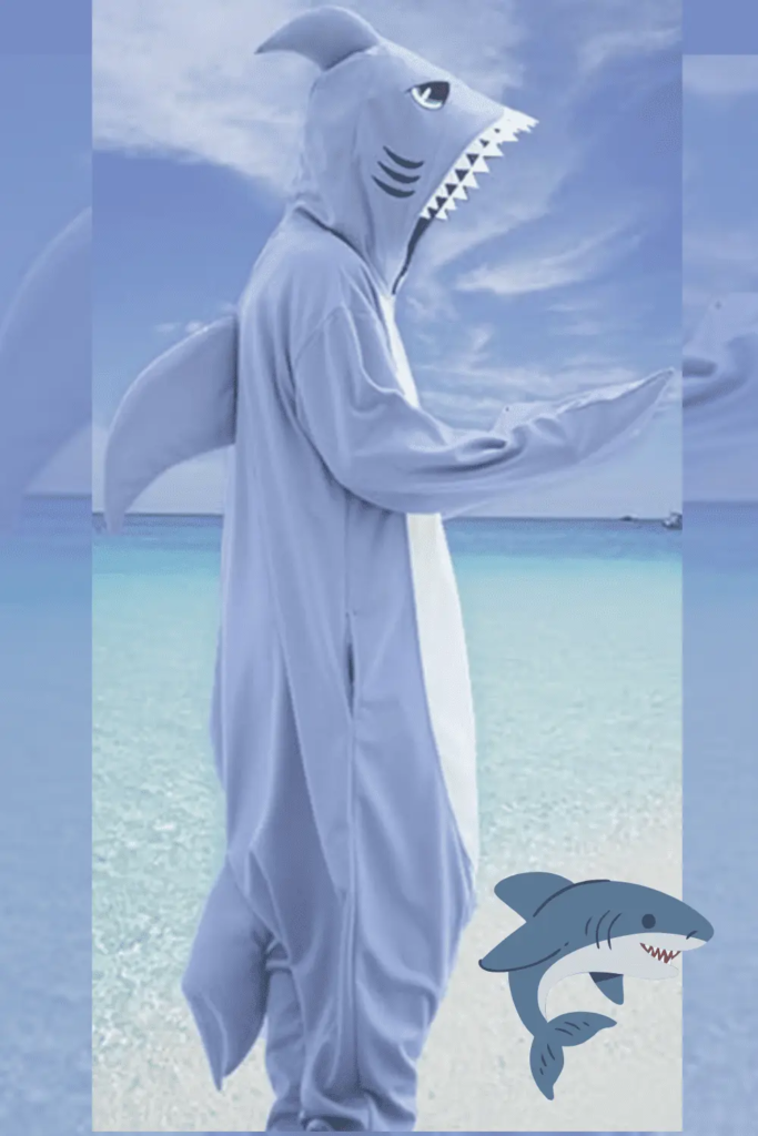 Requin Pyjama Unisexe sem logo (1)