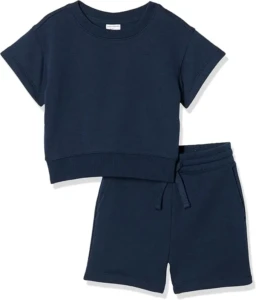 Ensemble Sweat-Shirt et Short à Coupe décontractée Garçon